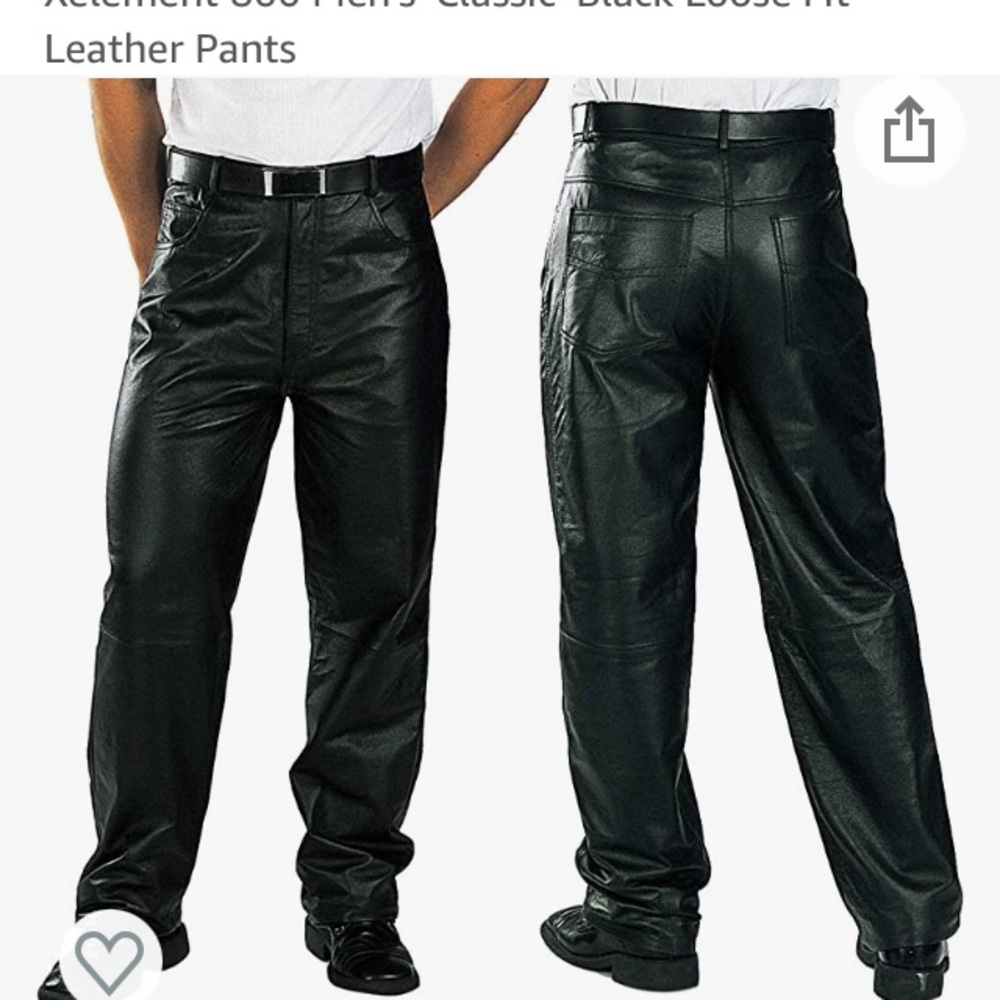 Leather pants